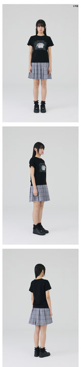 エンジェルキャットバージョン4Ｔシャツ　ブラック