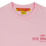 イエス? イエス! Tシャツ_ピンク