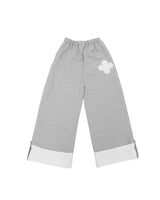 lace folding sweatpants / gray