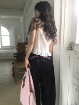 Lace Sleeveless Blouse