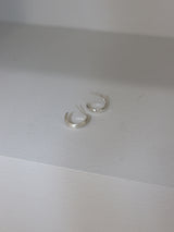 WAVE EARRING (SATIN)
