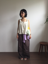 アルフ ピンタック ストリング パンツ (3color)