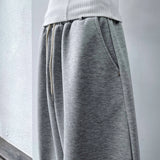 Draped Drawstring Wide Pants