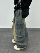 western cargo balloon pants