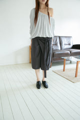wrap strap bermuda pants(3colors)