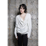 STRAP COWL TOP