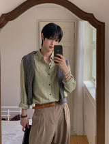 Roel ストライプシャツ
