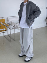 シルバーリングナイロンバルーンパンツ　２色