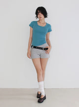 WIDE BANDING SHORTS