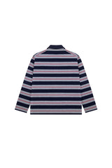 Heavyweight Striped Polo Tee