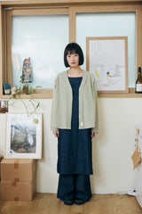 Stripe blouse / Blue