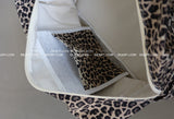 leopard leopard print big shoulder bag