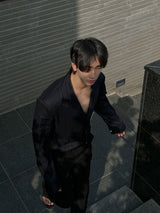 3 TAP Touch Linen Jacket (2color)