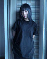 【MADE】サイドスナップティー‐ブラック