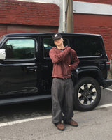 No.1842 S WM hood zip-up (5color)