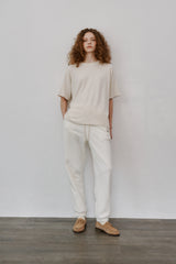 Snow jogger pants (Ivory)