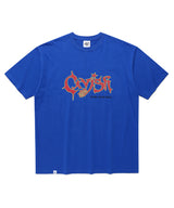 サイケ ロゴ SS Tシャツ ブルー(CV2FMUT505A)
