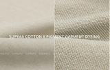  Logane Supima Cotton Pigment Overfit Incision Sweatshirt