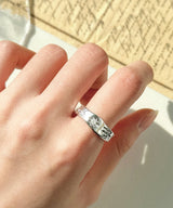 White Star cubic Ring
