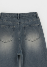 [MADE] Marino Washing Wide Denim Pants