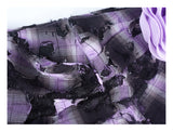 allbubbleBroken purple flower skirt
