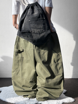 Giddy Balloon Carpenter Cargo Oversized Long Pants 5 Colors 