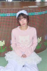 ボウリボンサテンヘアバンド (BLUE)