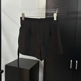 Stripe strap pants