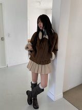 [Fur Lining] ラットウールスエードムスタンジャンパー
