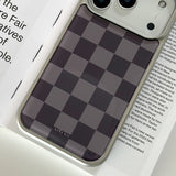 SUN CASE GRAPHIC CHECKER BOARD DEEP GRAY