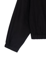 Vネックストリングシャツ - Black