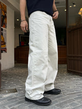 Botton linen collar single knitwear