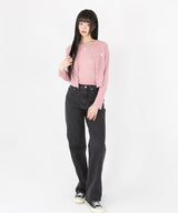 WASHED WIDE DENIM PANTS [2color]