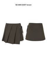 REI MINI SKIRT brown