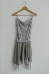 VALENTINE HAZE DRAPED MINI DRESS