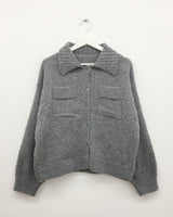 ディーンブークレカラーカーディガン (4 Colors)