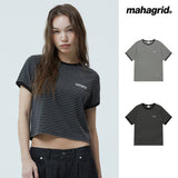 BASIC LOGO STRIPE RINGER TEE