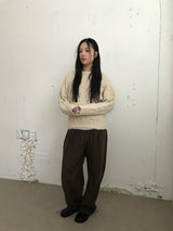 Twist Knit Top (3color)