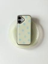 NEW LOGO Lemon Blue Silver Epoxy Case