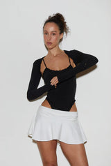 Evelyn bolero - black
