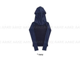 RAGLAN HOOD SLIM TOP