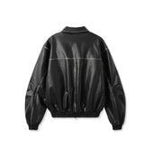 Roa Collar Leather Jacket