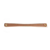 Leather bangle / Vegetable orange
