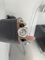 Onyx Bezel Loop Watch