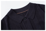 Leon Ribbed Knit Cardigan