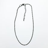 シンプルツイストチェーンネックレス (2size)