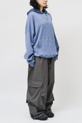 Past Waffled Hooded Top (4color)