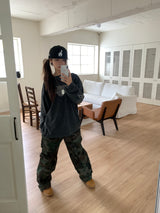 CAMOFLAGE POCKET PANTS