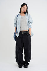 Arc panel wide pants