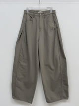 371 Pintuck Cotton Wide Pants